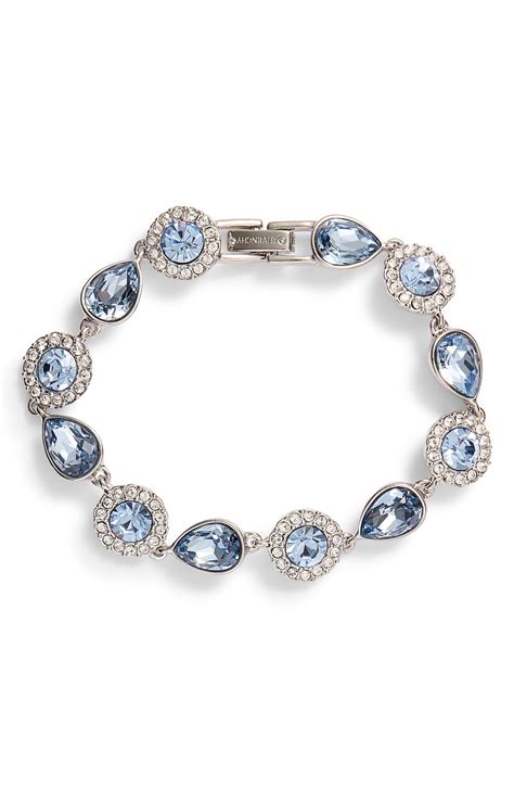 givenchy crystal flex bracelet blue